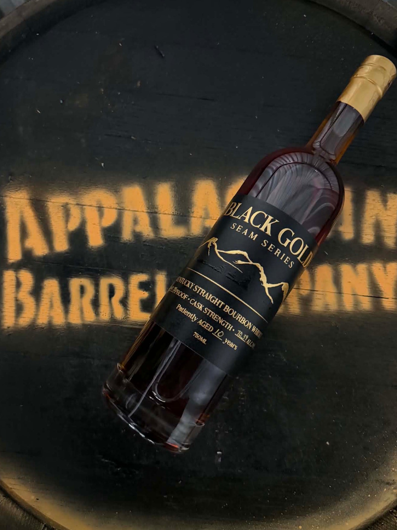 Black Gold Seam Series - 10y KY Straight Bourbon