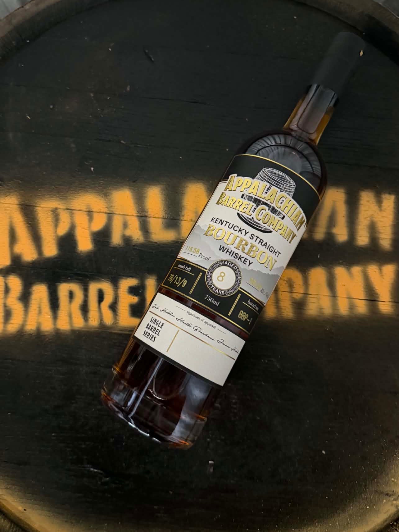 Appalachian Barrel Company – Single Barrel Series- 8y Ky Bourbon